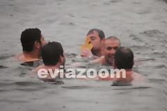 Χαλκίδα: Με κακοκαιρία γιορτάστηκαν τα Θεοφάνεια - Παρών και ο Σίμος Κεδίκογλου [video]