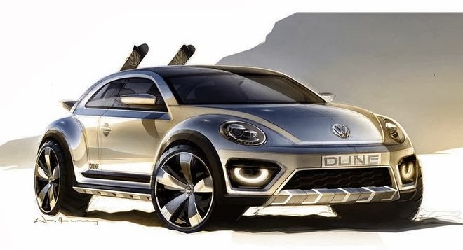 Η Volkswagen μας πηγαίνει περιπέτεια με το νέο Beetle Dune Concept - Φωτογραφία 1
