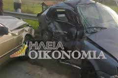 Πλαγιομετωπική σύγκρουση στην διασταύρωση Κολιρίου - 2 τραυματίες