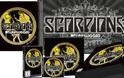 To αρχαιοελληνικό εξώφυλλο των Scorpions - Το cd είναι από συναυλία τους στο Λυκαβηττό