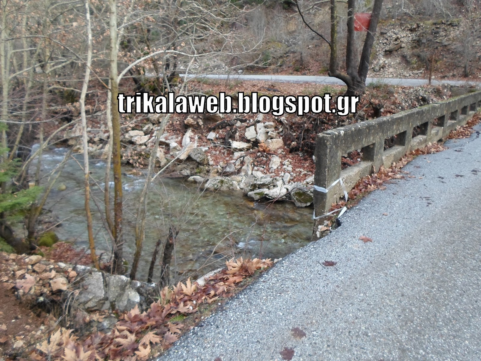 Η επικίνδυνη γέφυρα στον Ασπροπόταμο Τρικάλων - Φωτογραφία 4