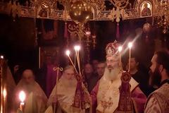 4129 - Ο Μητροπολίτης Αλεξανδρουπόλεως κ. Άνθιμος στην πανήγυρη της Ιεράς Μονής Καρακάλλου (φωτογραφίες)