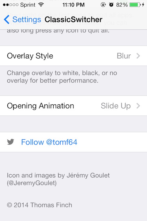 ClassicSwitcher: Cydia tweak new 1.0 ($0.99) - Φωτογραφία 3