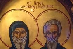 Άγιοι Μάξιμος, Ακάκιος, Πορφύριος. Οι σημαιοφόροι των Καυσοκαλυβίων