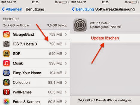 Και νέα δυνατότητα του ios 7.1beta 3 βρέθηκε για τις ενημερώσεις - Φωτογραφία 2