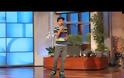 Ο 12χρονος που μάγεψε με τη φωνή του την Ellen DeGeneres [video]