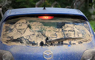 Εκπληκτική τέχνη σε σκονισμένα αυτοκίνητα - Φωτογραφία 12