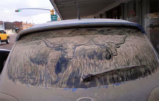 Εκπληκτική τέχνη σε σκονισμένα αυτοκίνητα - Φωτογραφία 14