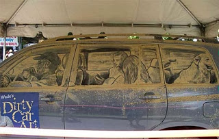 Εκπληκτική τέχνη σε σκονισμένα αυτοκίνητα - Φωτογραφία 20