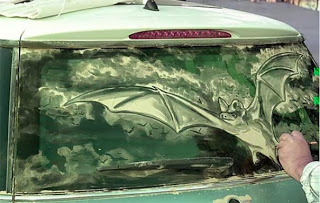 Εκπληκτική τέχνη σε σκονισμένα αυτοκίνητα - Φωτογραφία 23