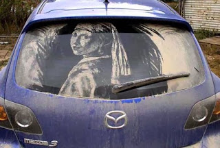 Εκπληκτική τέχνη σε σκονισμένα αυτοκίνητα - Φωτογραφία 24