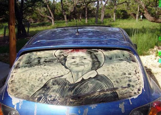 Εκπληκτική τέχνη σε σκονισμένα αυτοκίνητα - Φωτογραφία 28