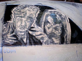 Εκπληκτική τέχνη σε σκονισμένα αυτοκίνητα - Φωτογραφία 30