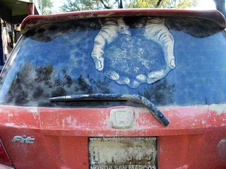 Εκπληκτική τέχνη σε σκονισμένα αυτοκίνητα - Φωτογραφία 38