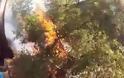Συγκλονιστικό VIDEO: Ποδηλάτες σώζουν την τελευταία στιγμή το δάσος του Χορτιάτη από πυρκαγιά!