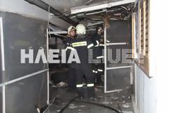 Λεχαινά: Στάχτη σπίτι στον Αγ. Παντελεήμονα – Απειλήθηκαν και τα γειτονικά
