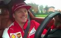 Video: Ο Κίμι οδηγεί τη Ferrari FF