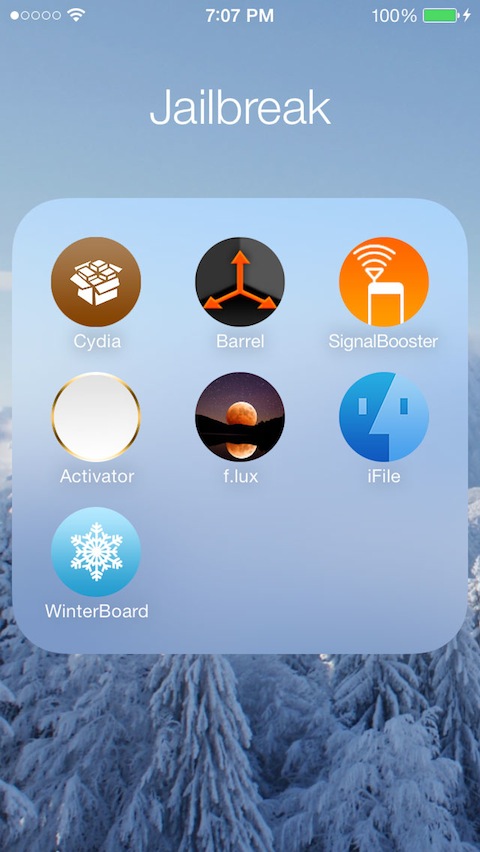 Circulus: Cydia theme free  (Winderboard) - Φωτογραφία 3