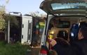 Ηλεία: Ανατροπή φορτηγού με ελαφρύ τραυματισμό στη Ζαχάρω