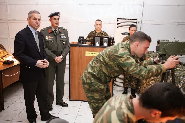 Επίσκεψη ΥΦΕΘΑ Αθ. Δαβάκη στη Σχολή Πυροβολικού - Φωτογραφία 9