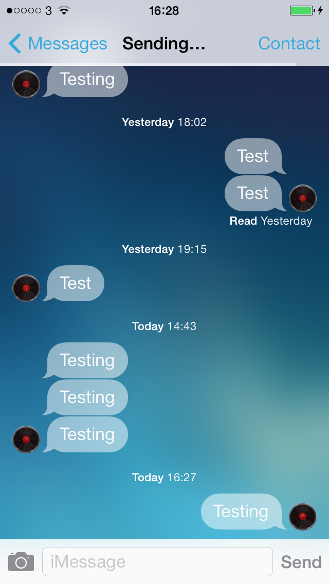 Messages Customiser: Cydia tweak free - Φωτογραφία 2