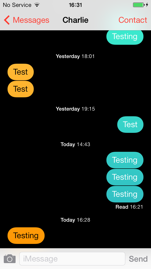 Messages Customiser: Cydia tweak free - Φωτογραφία 3