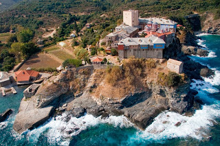 Πρθ: Το Άγι﻿ον Όρος απ﻿ό ψηλά - Mount Athos - Φωτογραφία 19