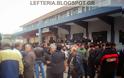 Εκατοντάδες αγρότες διαμαρτυρήθηκαν στην Εφορία Κατερίνης