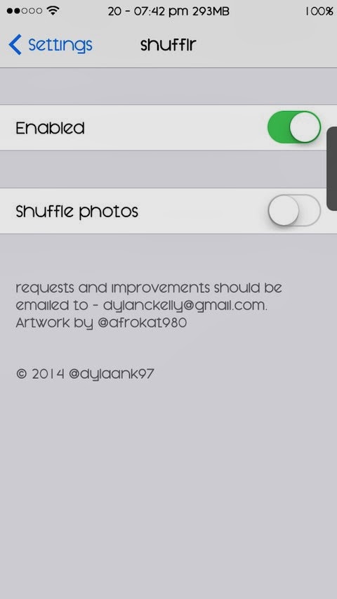 shufflr: Cydia tweak new...στολίστε την οθόνη κλειδώματος με τις εικόνες σας - Φωτογραφία 1