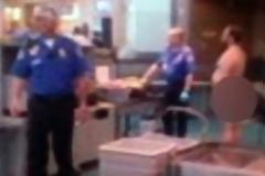 Έκανε στριπ τιζ… διαμαρτυρίας στο αεροδρόμιο