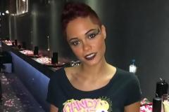 To μοντέλο που σχεδίασε στο κεφάλι της το κουνελάκι του Playboy! ( Photos )