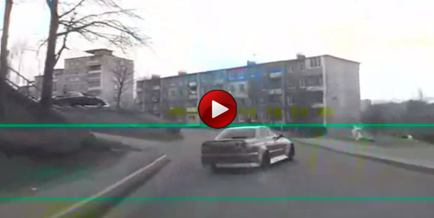 FAIL VIDEO: Οδηγός ενός Nissan Skyline πήγε να το παίξει έξυπνος! - Φωτογραφία 1