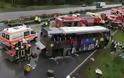 Πολωνία: Δεκάδες τραυματίες σε τροχαίο με λεωφορείο