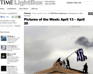 Η σημαία της Ελληνικής Βουλής στις καλύτερες φωτογραφίες του ΤΙΜΕ - Φωτογραφία 1