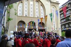 Περιφορά εικόνας αγίου Γεωργίου κυψέλης