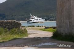 Προσάραξη σκάφους στην Λευκάδα