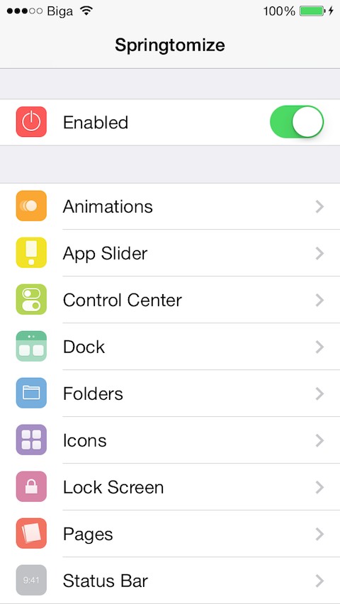 Springtomize 3 - iOS 7: Cydia tweak ...το tweak που όλοι περιμέναμε είναι διαθέσιμο - Φωτογραφία 2