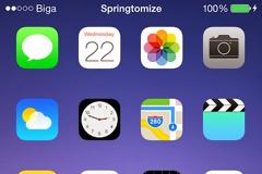Springtomize 3 - iOS 7: Cydia tweak ...το tweak που όλοι περιμέναμε είναι διαθέσιμο