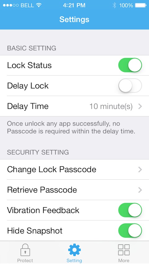 iAppLock: Cydia tweak new free...κλειδώστε τις εφαρμογές σας - Φωτογραφία 2