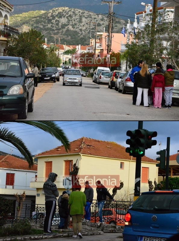 VIDEO από το Αργοστόλι, λίγο μετά τον ισχυρό σεισμό - Φωτογραφία 7