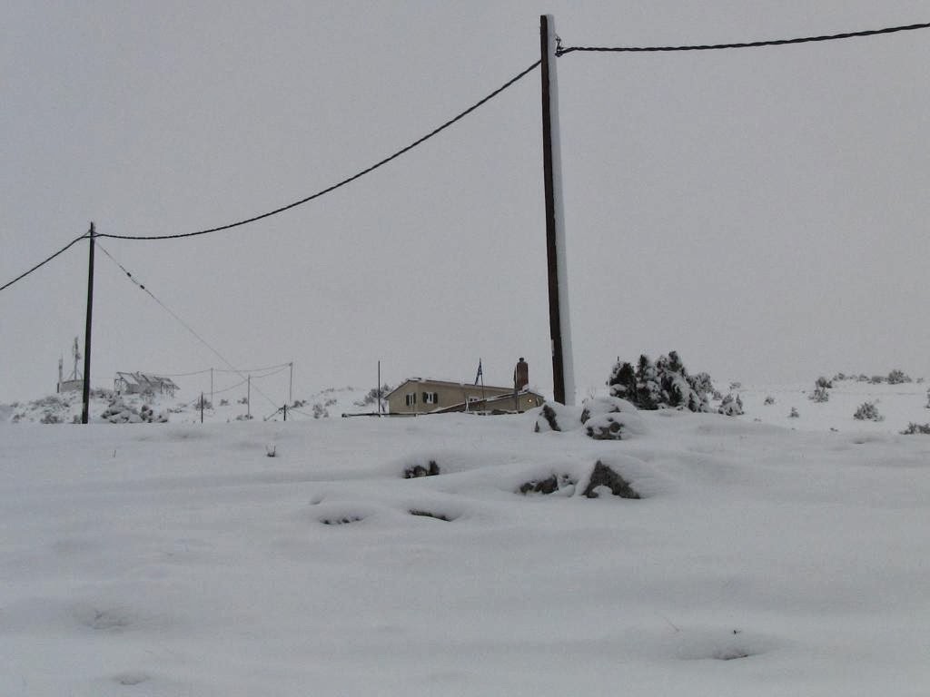 50 πόντους έφτασε το χιόνι στη βάση του Χιονοδρομικού Κέντρου στην Αρκαδία! - Φωτογραφία 4