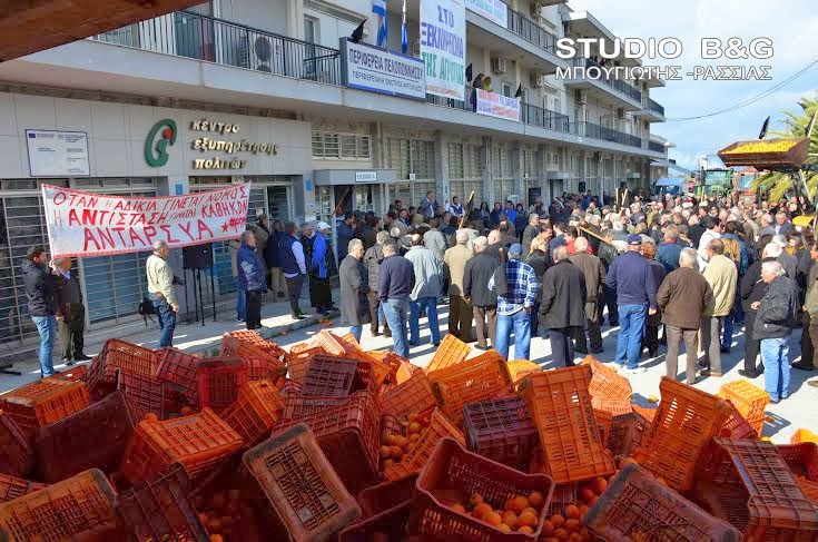 Όλοι οι αγρότες της Αργολίδας στους δρόμους - Φωτογραφία 3