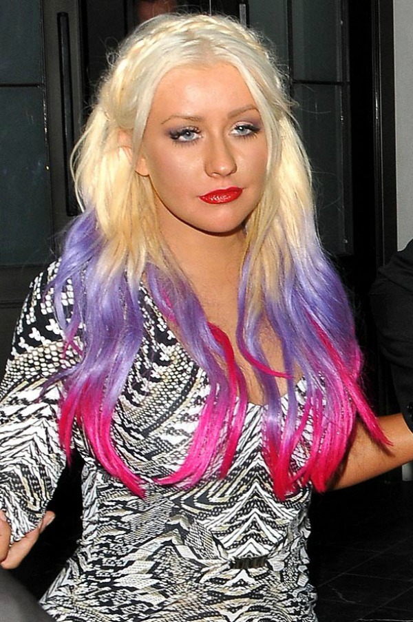 Πώς οι μεγαλύτερες σταρ του Hollywood βάφουν τα μαλλιά τους με τα χρώματα του ουράνιου τόξου - Φωτογραφία 10