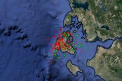 Ο χάρτης της Κεφαλονιάς γέμισε με κόκκινες κουκκίδες