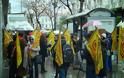 Φωτογραφίες από την διαμαρτυρία των εργαζομένων του ΜΕΤΡΟ ενάντια στην επιστράτευση - Φωτογραφία 1