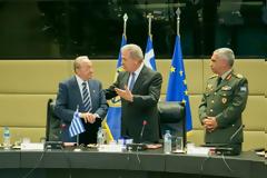Συνάντηση ΥΕΘΑ Δημήτρη Αβραμόπουλου με την Ένωση τέως βουλευτών και ευρωβουλευτών