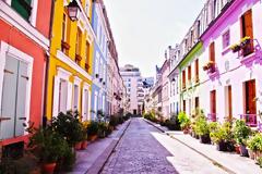 Rue Crémieux, o πολύχρωμος δρόμος του Παρισιού!