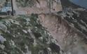 Βίντεο που κόβει την ανάσα από την παραλία του Μύρτου μετά το σεισμό - Η τεράστια χαράδρα που δημιουργήθηκε