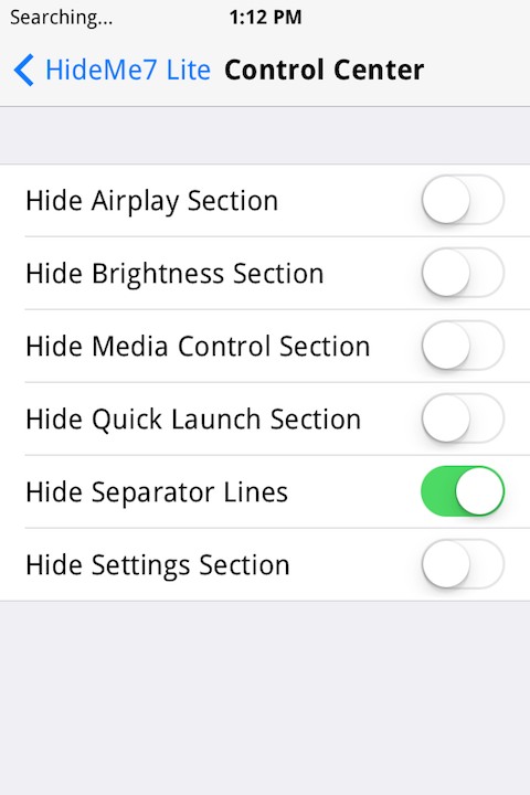 HideMe7 Lite: Cydia tweak  new free - Φωτογραφία 5