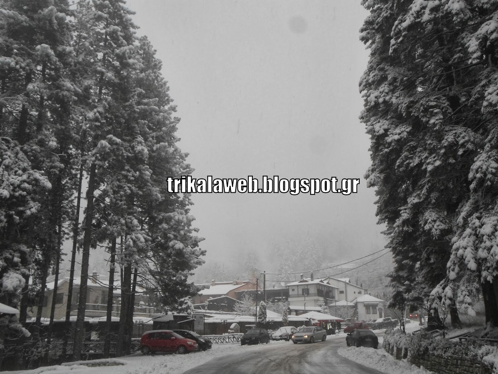 Η Ελάτη Τρικάλων χιονισμένη! - Φωτογραφία 3